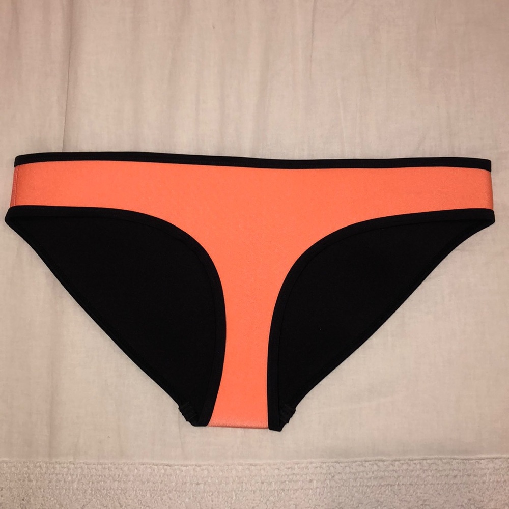 triangl orange swim bottoms